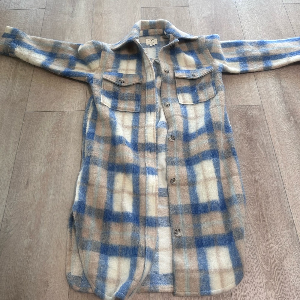 Electric and Rose Wool Plaid Coast